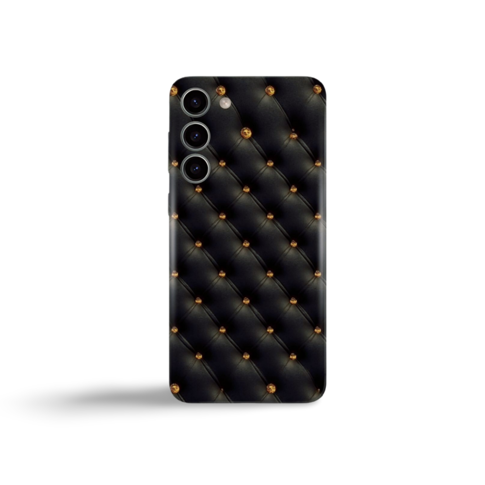 Abstract Golden & Black Pattern