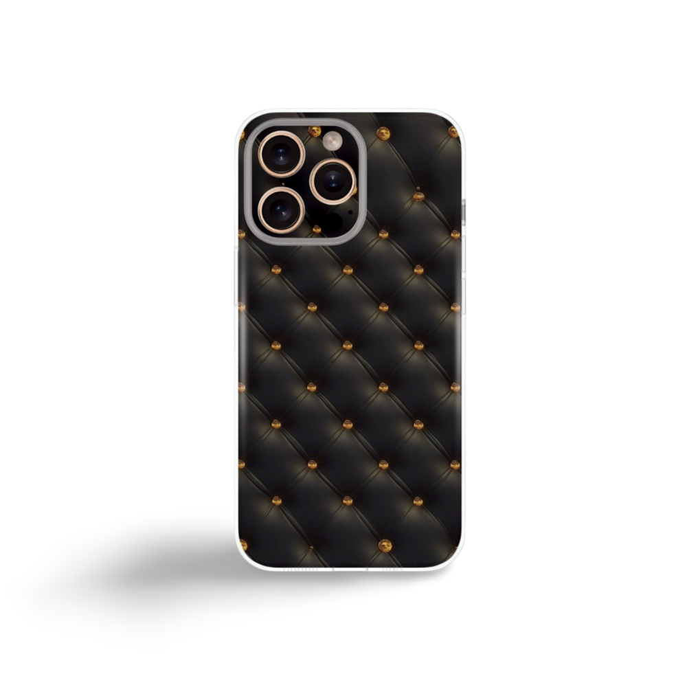 Abstract Golden & Black Pattern
